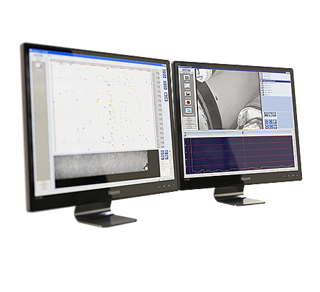 Web monitoring system with Procemex dual monitors