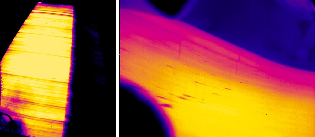 Procemex infrared thermal camera image