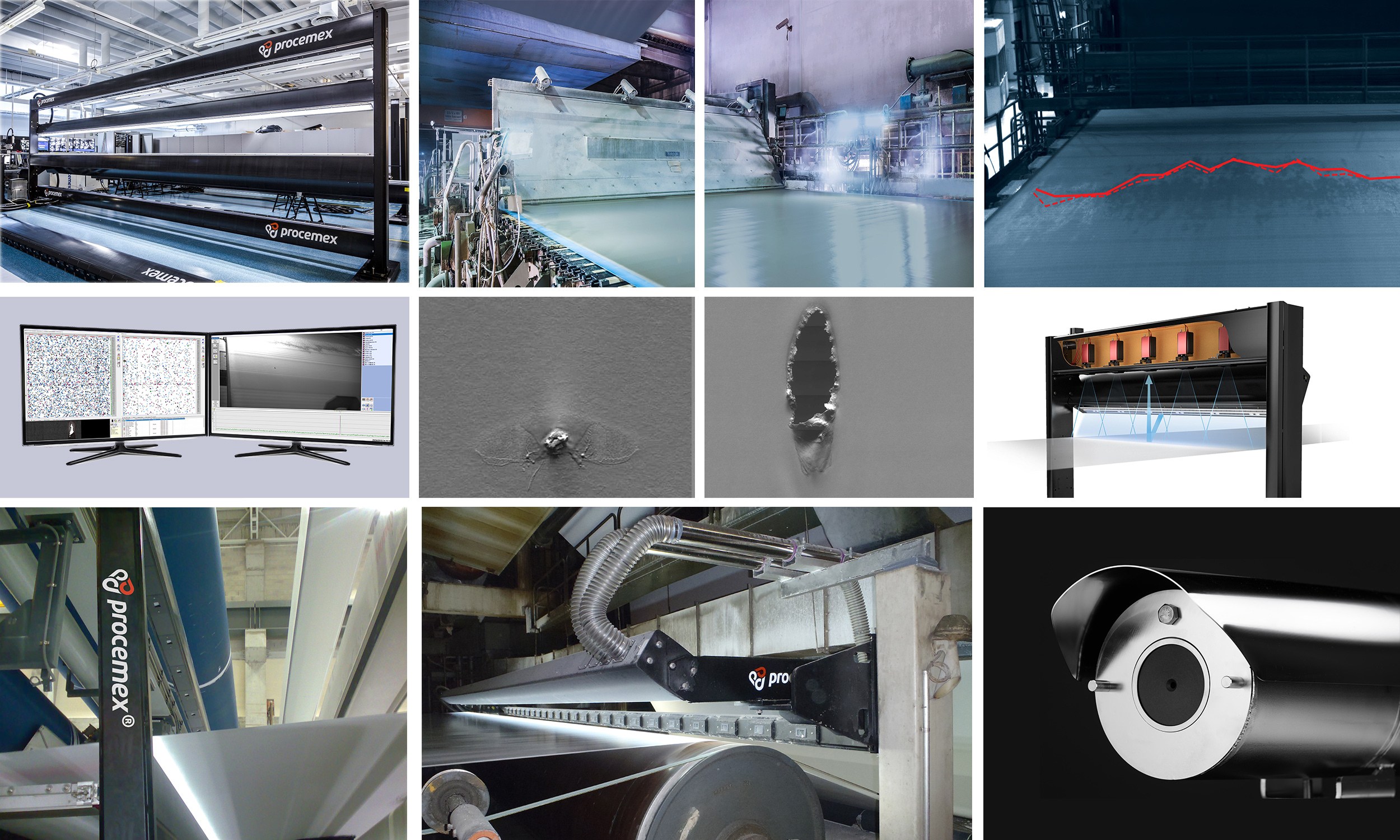 Procemex WIS WMS web inspection and web monitoring system