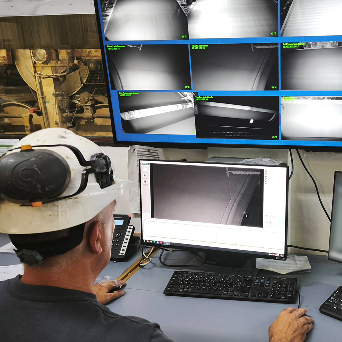 Procemex Web Monitoring at Papelera del Sur